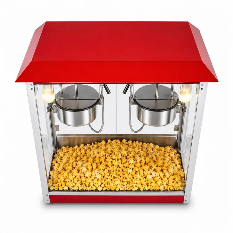 Electric popcorn machine, high quality, suitable for cinemas, restaurants, 220V, suitable for bakeries