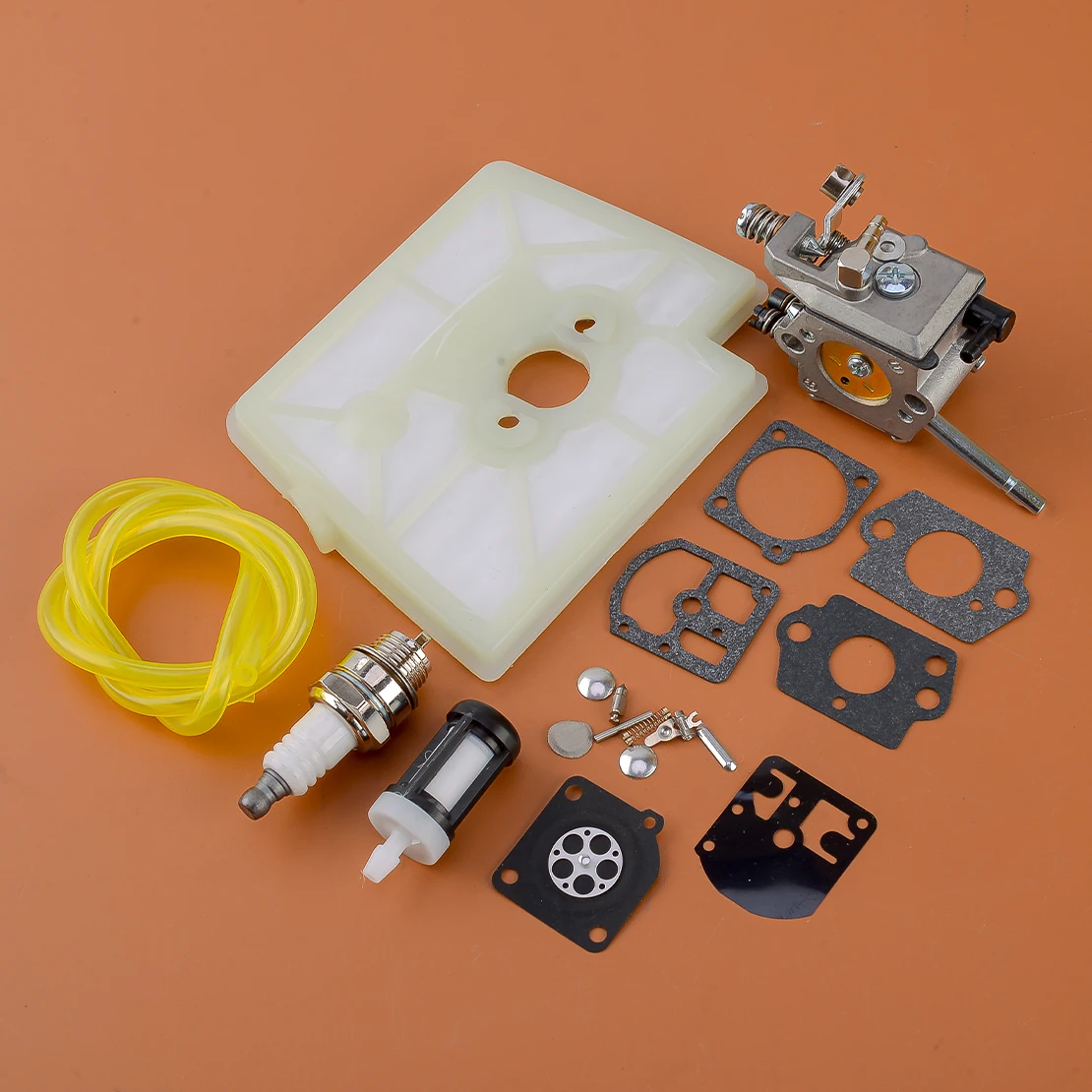 Carburador Filtro de ar Juntas de Faísca Kits de Linha Apto para Stihl Fs160 Fs180 Fs220 Fs280 Fs290 Aparador Zama C1551 C1s-s3d Conjunto