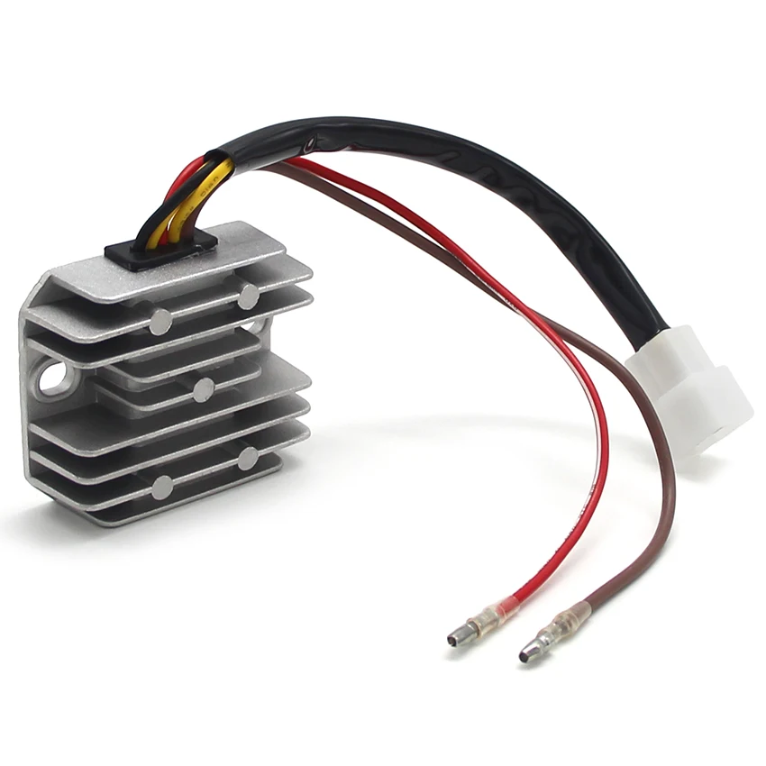 

Motorcycle 12V Voltage Regulator Rectifier For Kawasaki KZ650 B1 KZ750 CSR M1 KLT200 A1 A2 A3 A4 KLT250 Prairie 250 C1 Rectifier