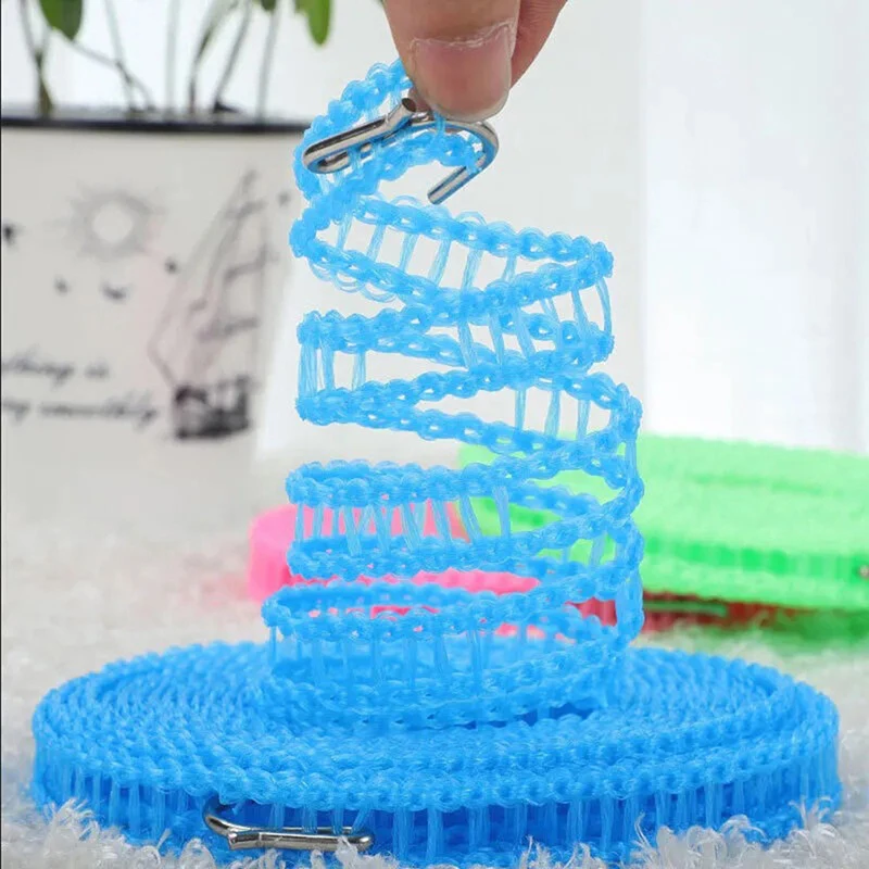 Windproof Clothesline 3/5/8/10 meters Durable Travel Clothes Line Rope Portable Clothes Drying Line Length Adjustable Non-Slip