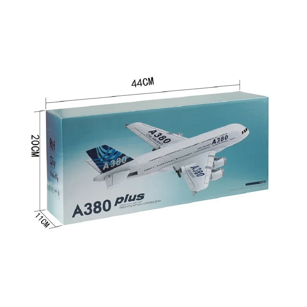 2026 Newest A380 RC Plane 3CH 2.4G EPP Remote Control Machine