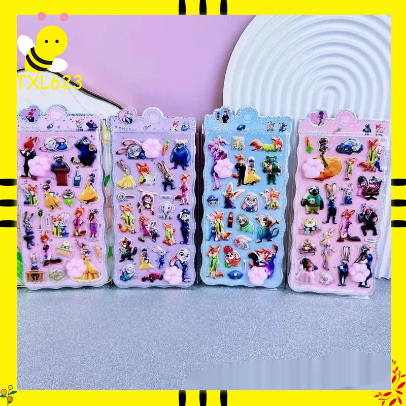 4/40Pcs Disney Zoot…