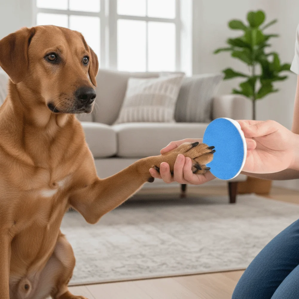 Professional Cat Nail Scratch Board Portable Handheld Nail Smoothing Dog Nail File Sandpaper Grinding Pad Dog Nail Grinder