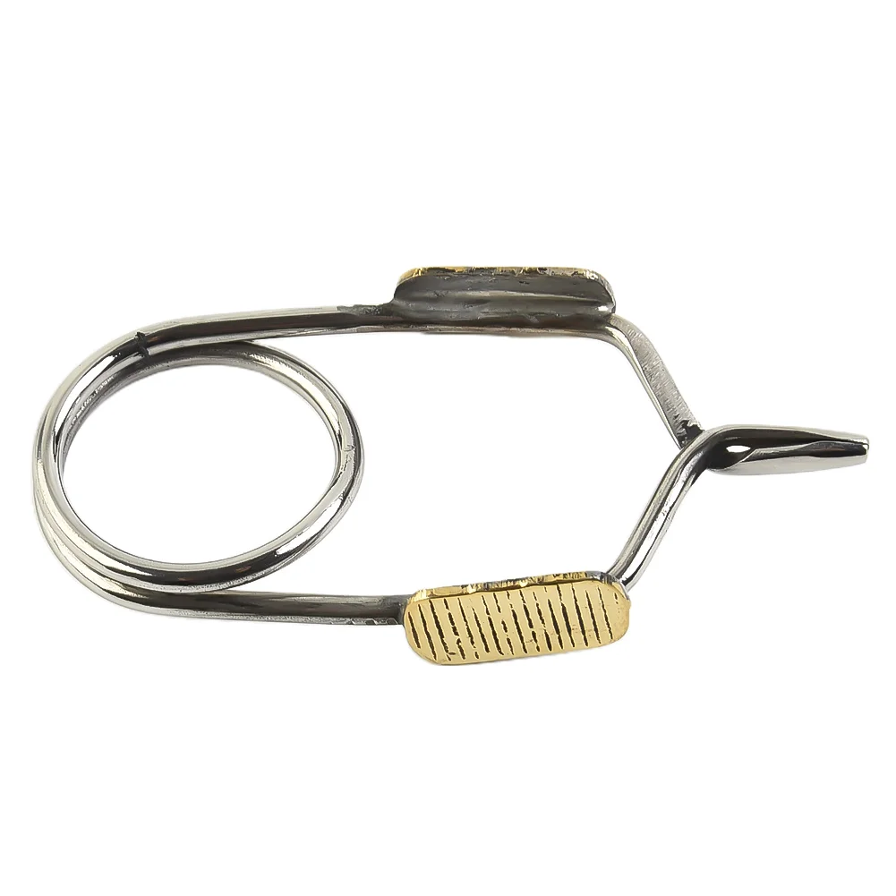 

Плоскогубцы для хаклера из нержавеющей стали с латунными ручками для вязания мушек (сухих, влажных, нимф, стримеров) для рыбалки