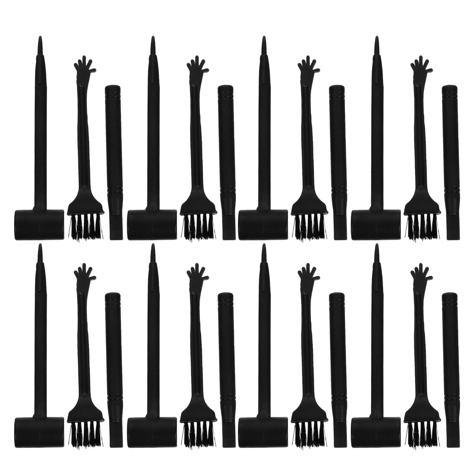 

10Sets Kids Archaeology Excavation Tools Kit Dinosaur Digging Game Small Plastic Hammers Chisels Brushes Stem Science