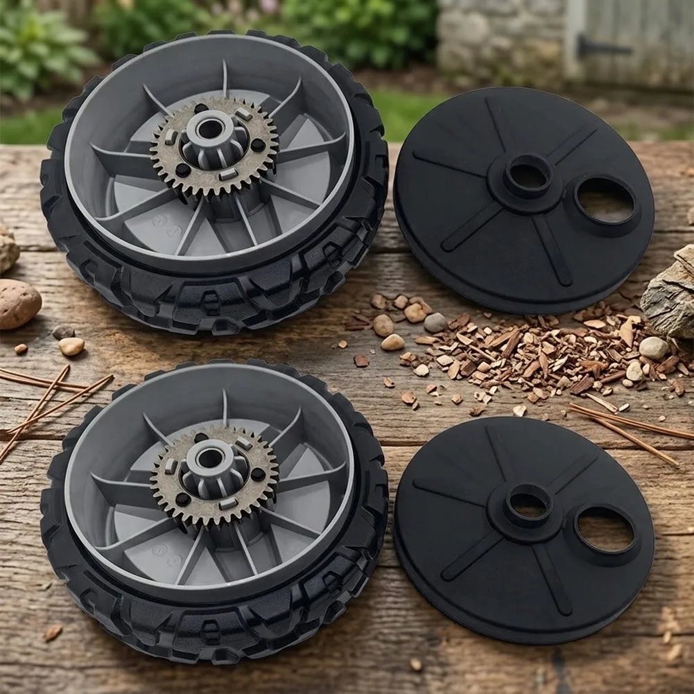 For Poulan Walk-behind Parts for Lawn Mower Wheels Yard Mowing 2 4 Drive Wheels Replacement Parts Seamless Integration