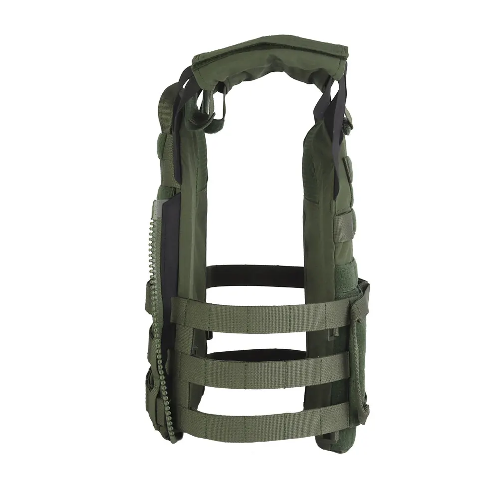 Gilet Tattico JPC Plate Carrier – Giubbino Porta Piastre In Nylon, Leggero, Con Sistema MOLLE, Per Paintball E Airsoft (Colori: Multicam, Coyote, Nero...)