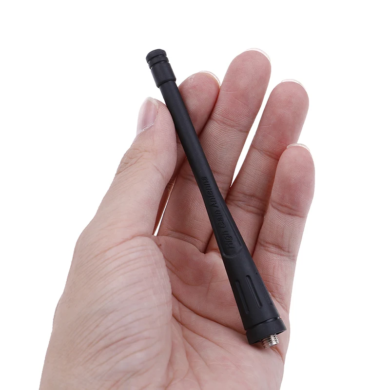 

【Y】1Pc Black 400/480 MHz High Gain Sma Female Antenna For 888s Walkie Talkie Two-way Radio