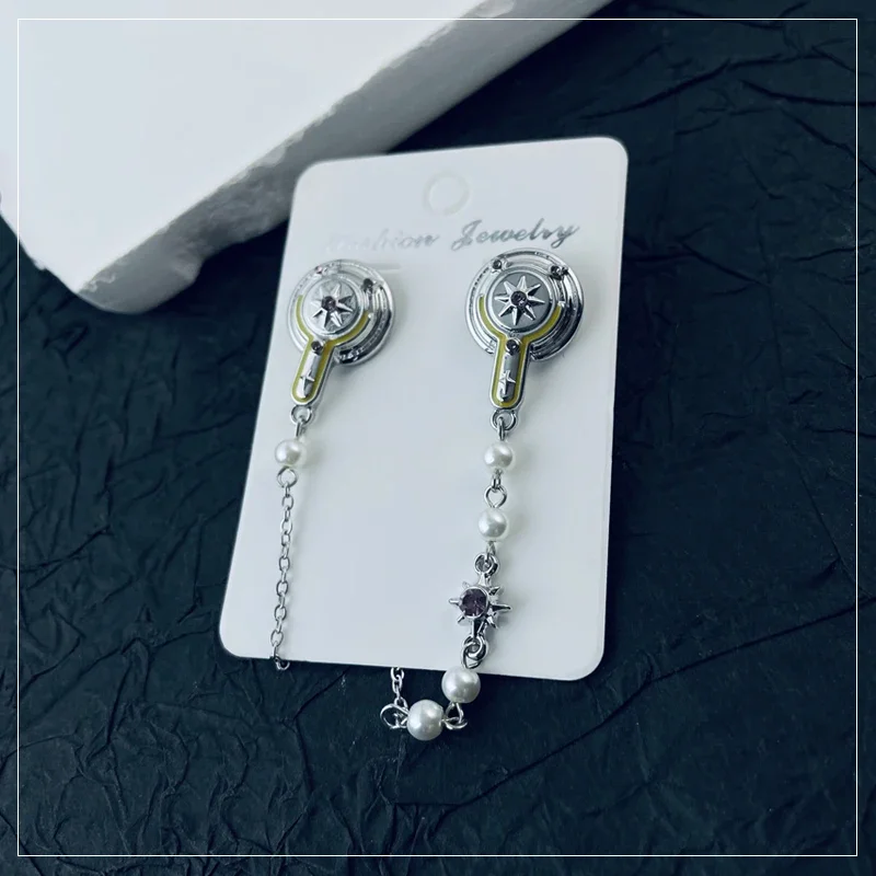 Anime Honkai: Star Rail Robin Cosplay Necklace Earrings Ring Exquisite Delicacy Accessory High Appearance Level Ambitus