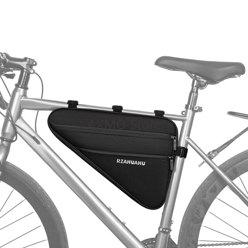 

Треугольная сумка для велосипеда, сумка для хранения велосипедных инструментов, передняя рама, руль, водонепроницаемые велосипедные сумки, детали велосипеда