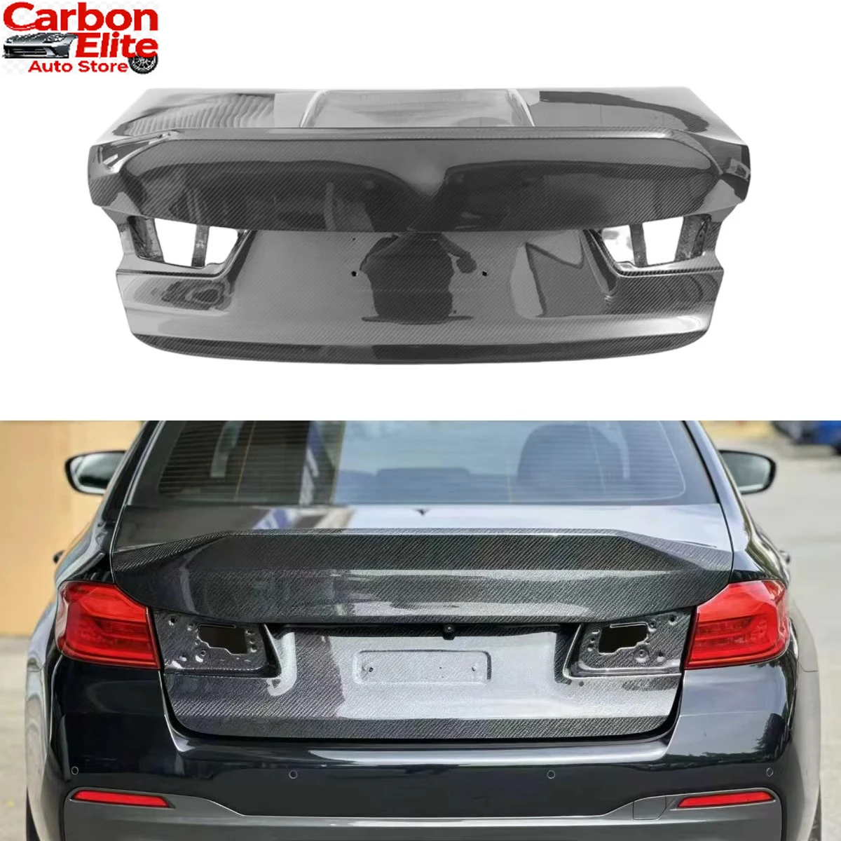 

HighQuality ForBMW G30 G38 M5 F90 CSL Style Carbon Fiber Trunk Lid 2016-2024