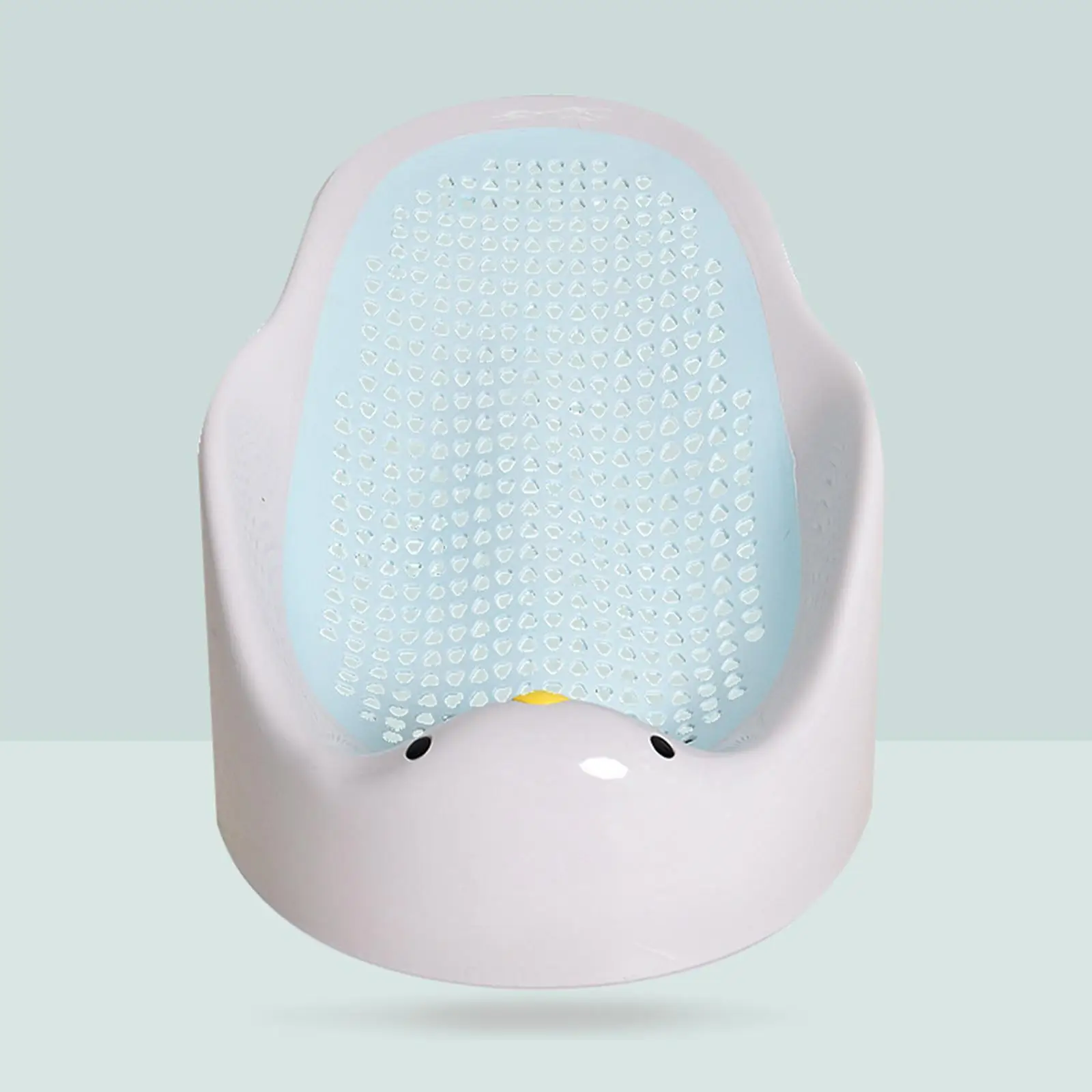 Baby Bath Support Portable Soft Non-Slip Lounger for 0-6 Months Infant blue