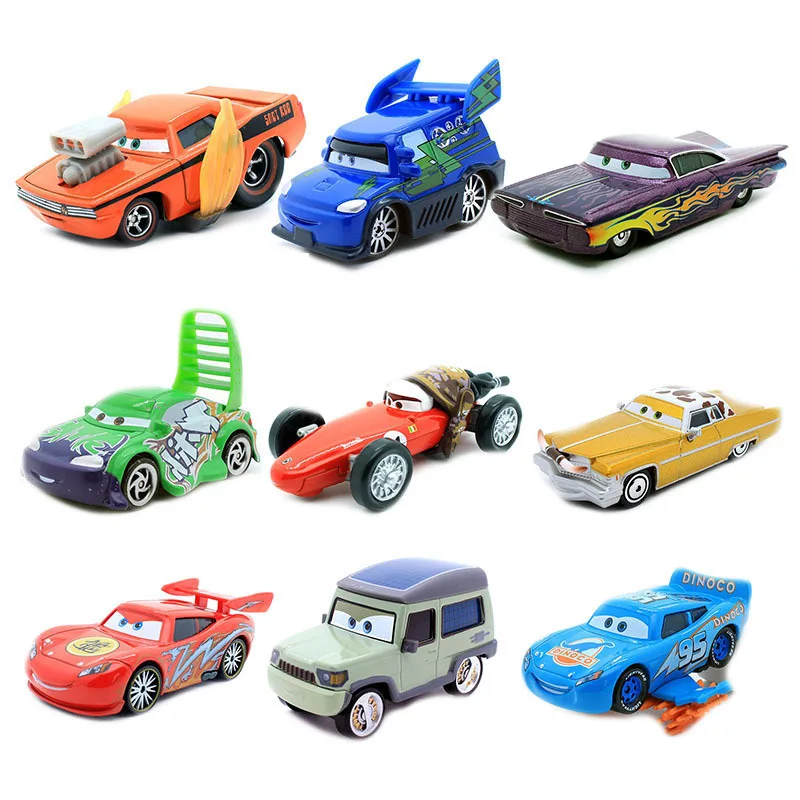 Anime Cartoon Disney Pixar Cars Diecast Lightning McQueen Jackson Storm Cars Model Toys Boy Toy Kids Gift