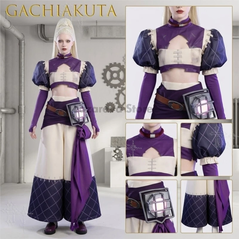 Gachiakuta Nierdt Cosplay Costume Custom Made Anime Game Character Outfit For Women Comic Con Halloween Women Girls Sexy Elegant