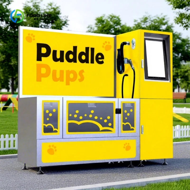 

Customized Pet Washing Machine Self-Service Vending Machine Pets Portable Pet Cleaning & Bathing Station Dog Cat Washing Station
