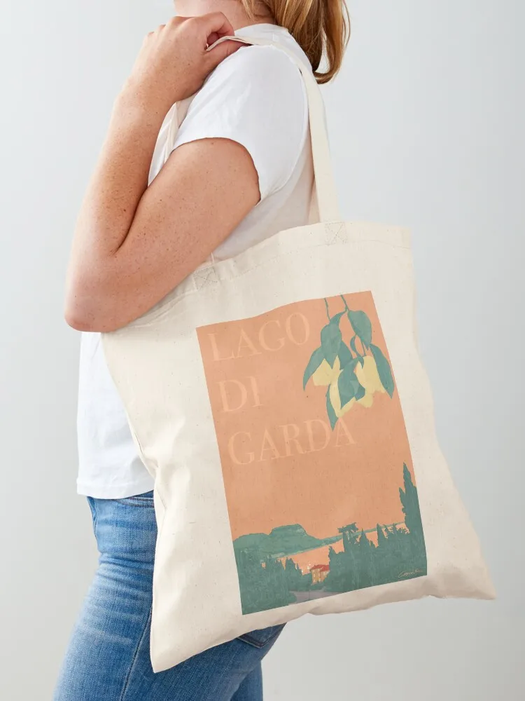

Lago Di Garda Tote Bag bags for women Cloth bag sacs de shopping Handbags women