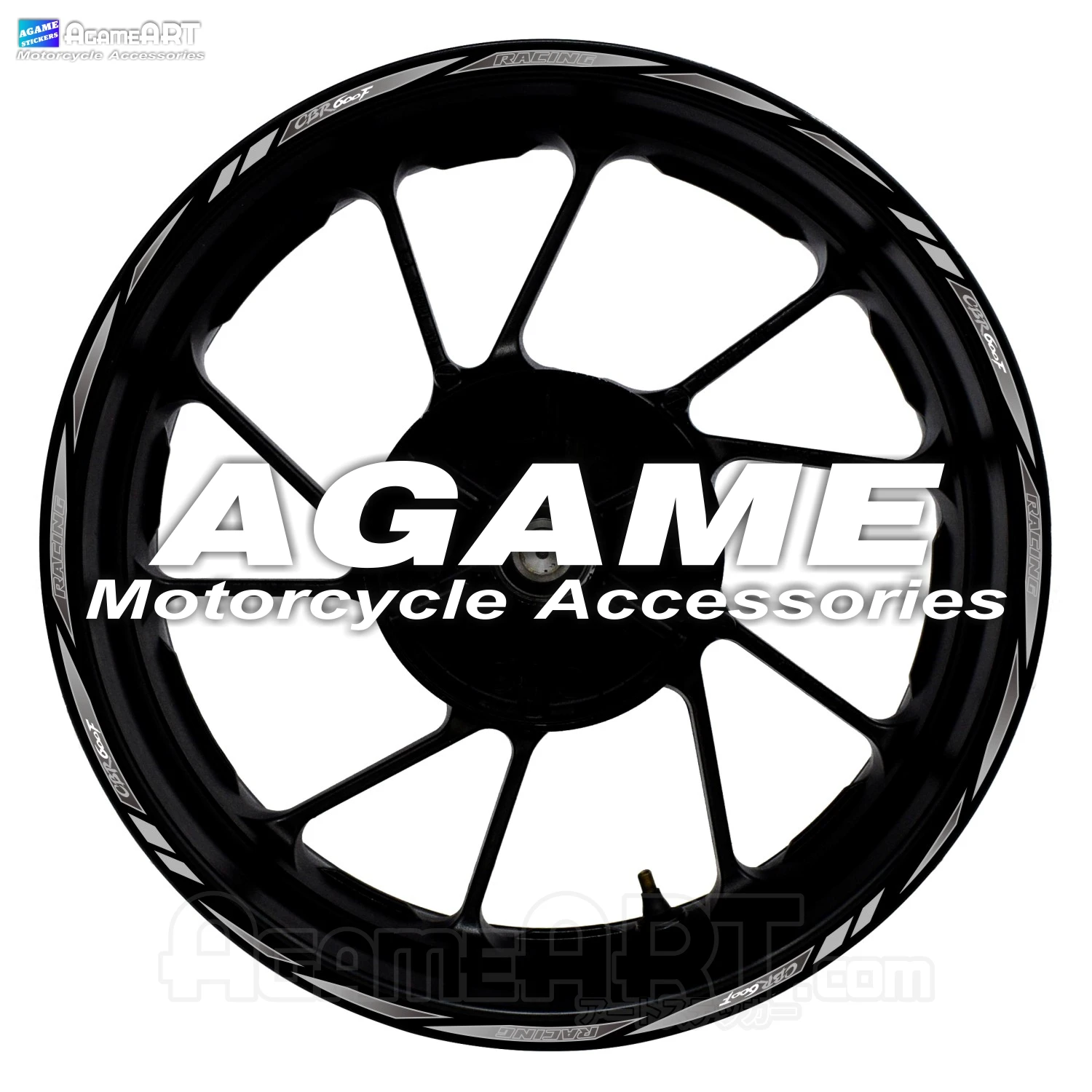 For CBR600RR Motorcycle Rim Stickers Reflective 17