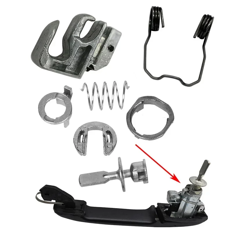 Door Lock Cylinder Repair Kit For VW SHARAN SEAT ALHAMBRA FORD GALAXY FRONT LEFT RIGHT 6K0837223A