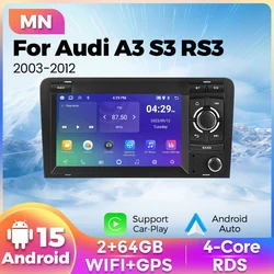 MEKEDE 7inch Car Radio For Audi A3 8P 2003-2012 S3 RS3 Sportback Intelligent car audio system Carplay Stereo Multimedia Player