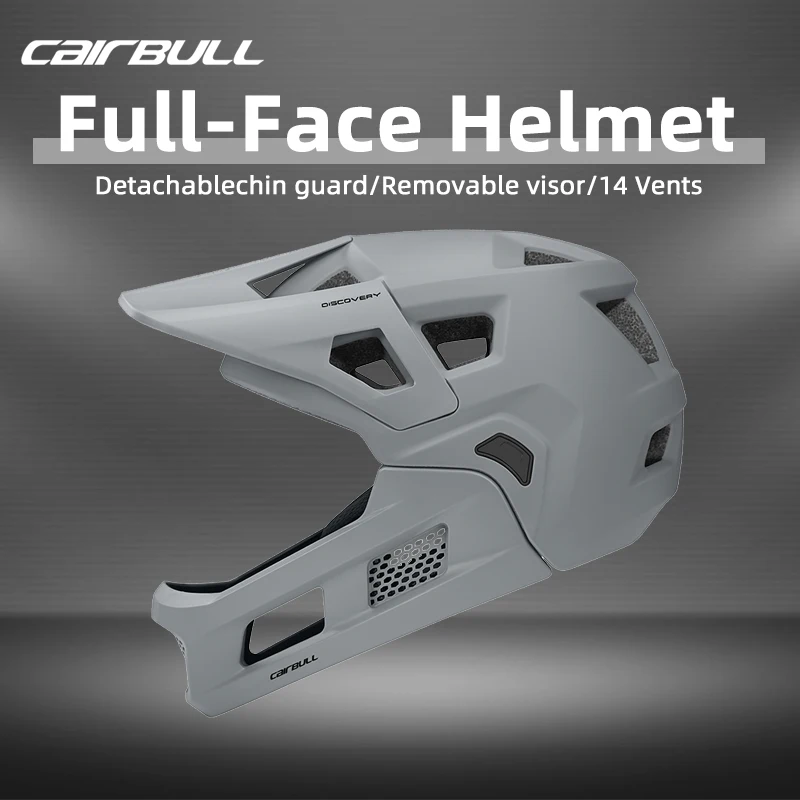 

CAIRBULL Adult Bicycle Full Face Helmet Mtb Downhill Men's Cycling Helmets with Goggles Outdoor Safety Mountain Bike Accessories