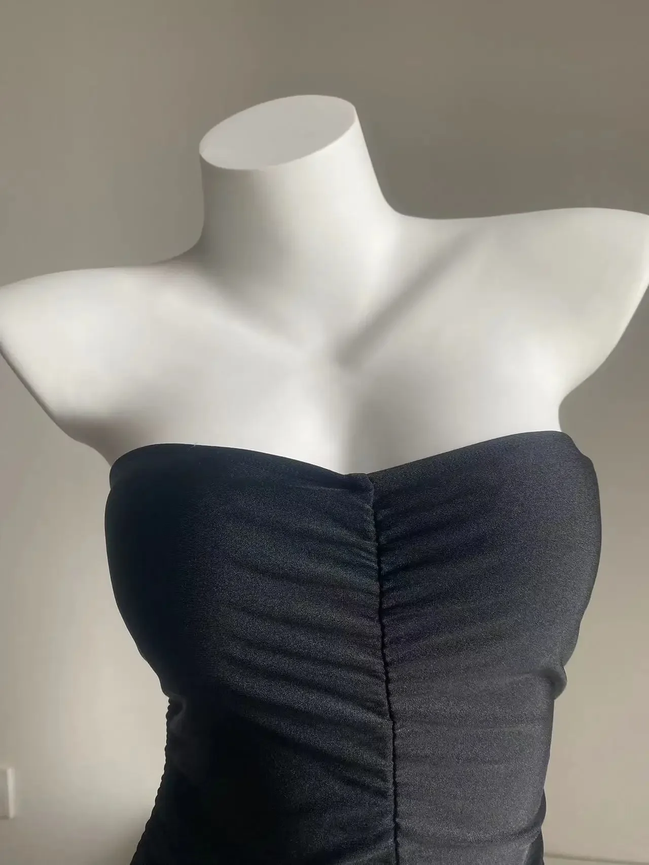 Maillot de bain une pièce plissé, taille haute, sexy, string trempé, pour femmes, vêtements de plage, nouvelle collection 2024