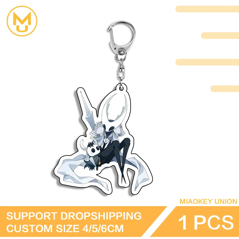 سلسلة عائلة هولو نايت البعد الثاني سلاسل مفاتيح مزدوجة الجوانب صارخة دعائم رائعة ساخنة حقيبة ظهر رائعة لتزيين بنفسك