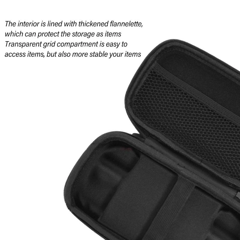حمل صندوق تخزين مقاوم للصدمة مع واقي الشاشة لوحدة التحكم في الألعاب RG406H .066A