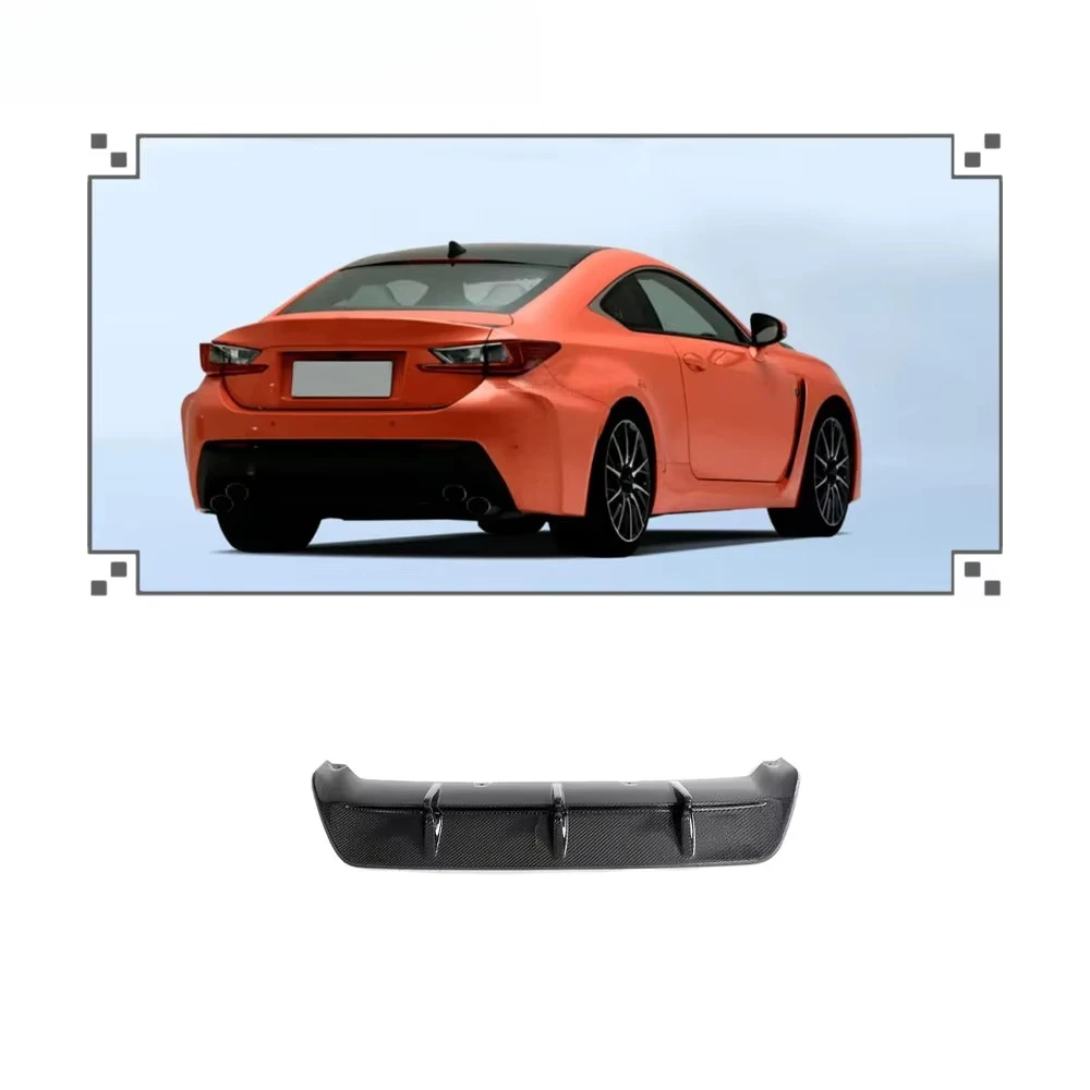 

Factory Customized Carbon Fiber Rear Bumper Diffuser for RCF 2015-2018 Rear Lip