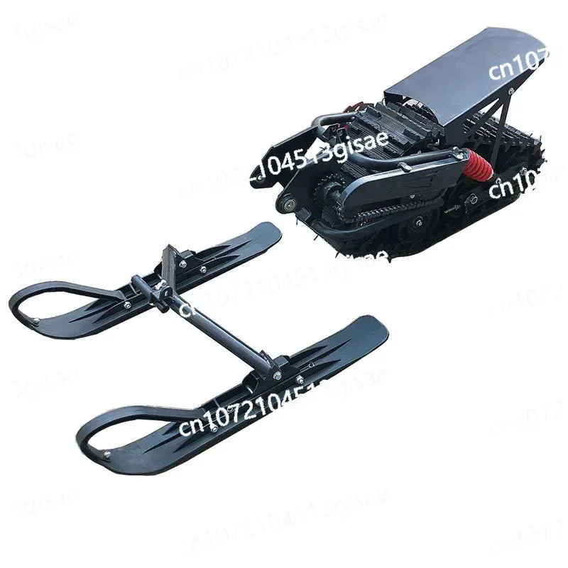 Modified Snow Triangle Crawler Sleigh Homemade Two-wheeled Off-road Motorcycle Accessories