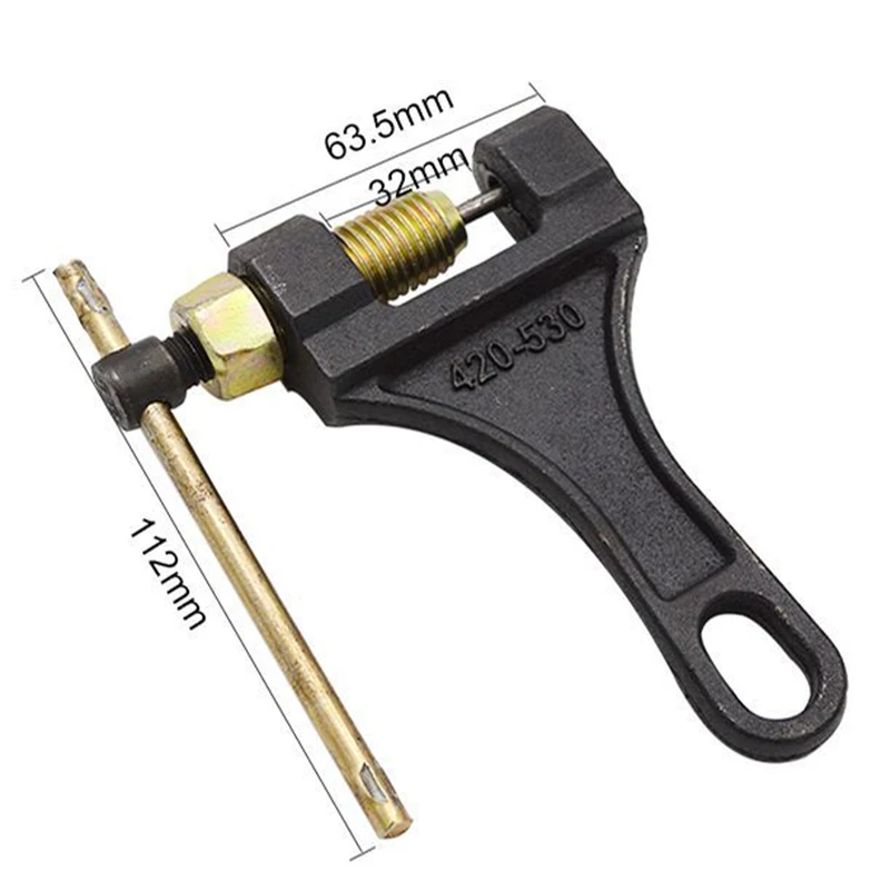 1 Pc Mini Motorcycle 420-530 530-630 860 Chain Breaker Link Removal Splitter Tool Durable Motor Chain Cutter Tool view 4