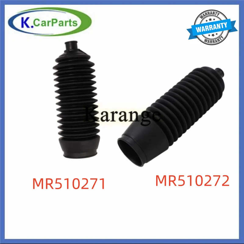 2PCS MR510271 MR510272 Left & right Steering Rack Boot Dust Cover MR 510271 MR 510272 for Mitsubishi Pajero V73 V77 V93 V97 V98