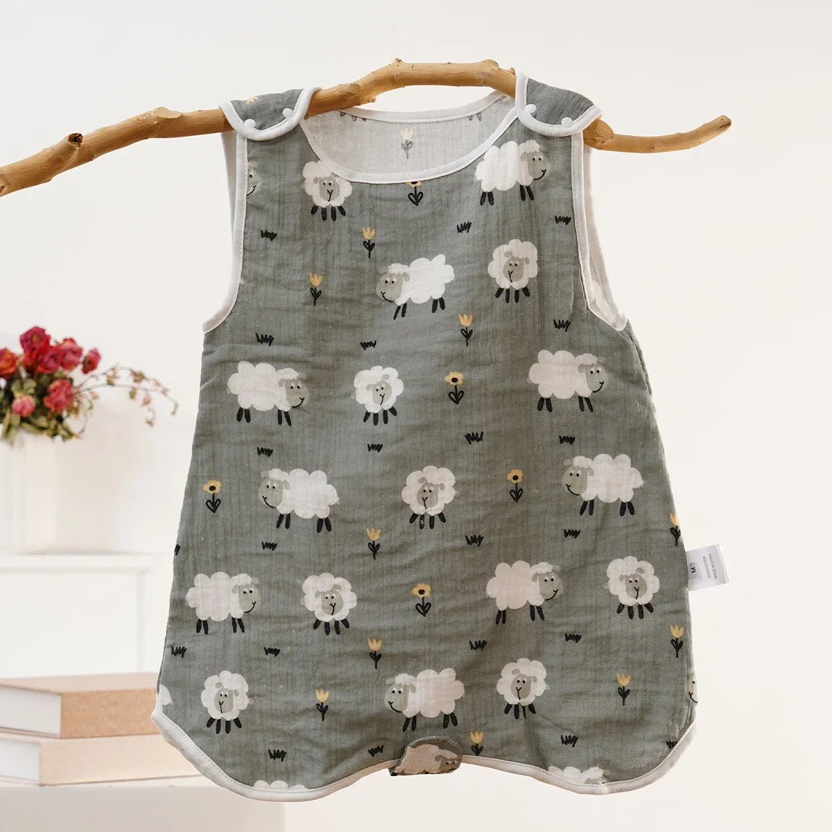 

HappyFlute 3 размера для новорожденных, летний спальный мешок, дышащий хлопковый спальный мешок, противоударное детское постельное белье