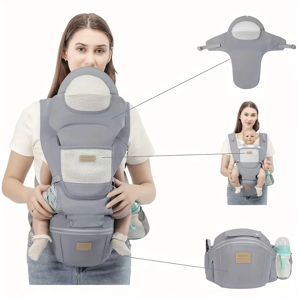 marsupio-da-viaggio-per-neonati-4-in-1-dotato-di-posizioni-di-trasporto-regolabili-e-di-un-sedile-per-fianchi-rimovibile-adatto-per-neonati-e-bambini-piccoli
