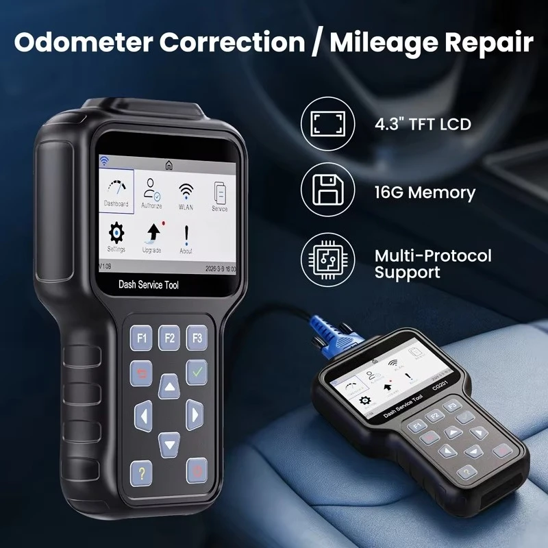 OBD2 Car Diagnostic Tool Instrument Calibration Mileage Programmer Lifetime Free Update Support Multi Car Models