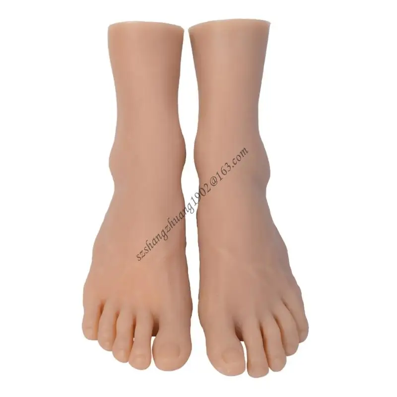 

Q6RB Size 44 Shoe Exhibition Foot Model Perfect for Footwear Presentation Academic