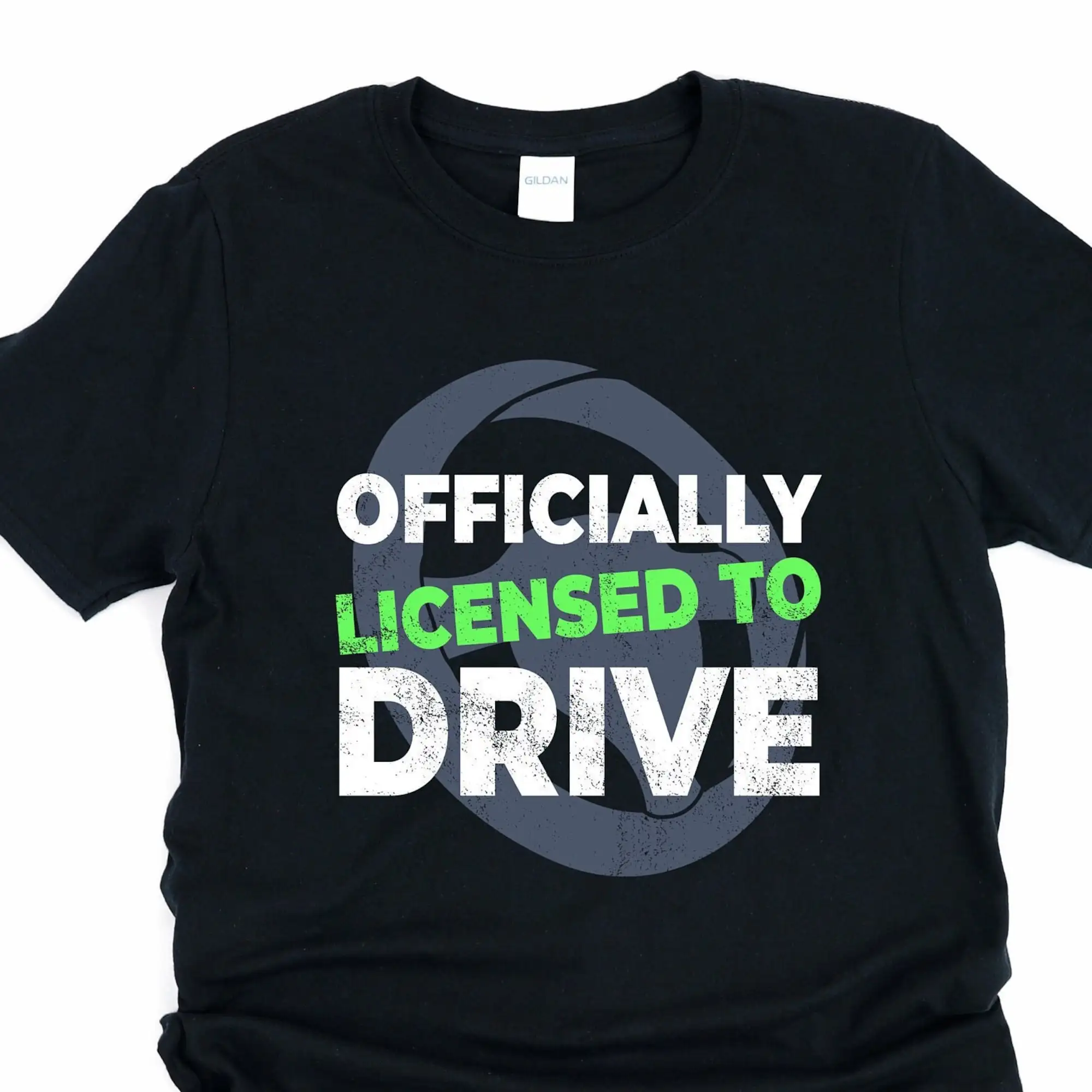 New driver shirt, passed driving test gift, officially licensed to drive