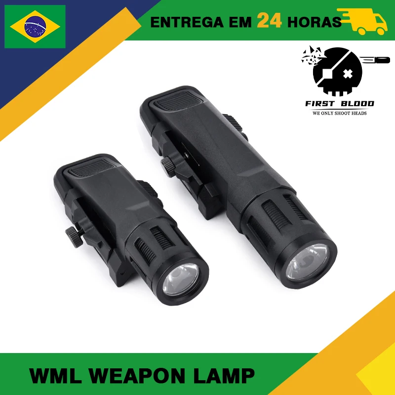 inforce-wml-gen-ロングショート-led-懐中電灯ハンティングライト-20-ミリメートルレールスカウトライフル戦術-ar15-エアソフトフィット-20-ミリメートルピカティニーレール