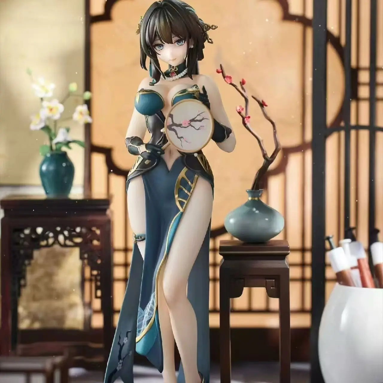 Honkai Star Rail Ruan Mei Figure 24CM PVC Anime Statue Chinese Style Dress Collectible Model Gift Toy