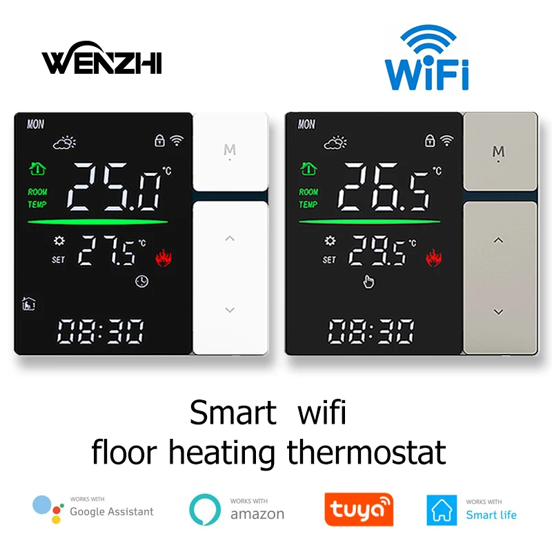 WiFi Tuya Thermostat For Warm Underfloor Heating Water/Electric/Gas Boiler Digital Temperature Controller 220V Smart Life Home