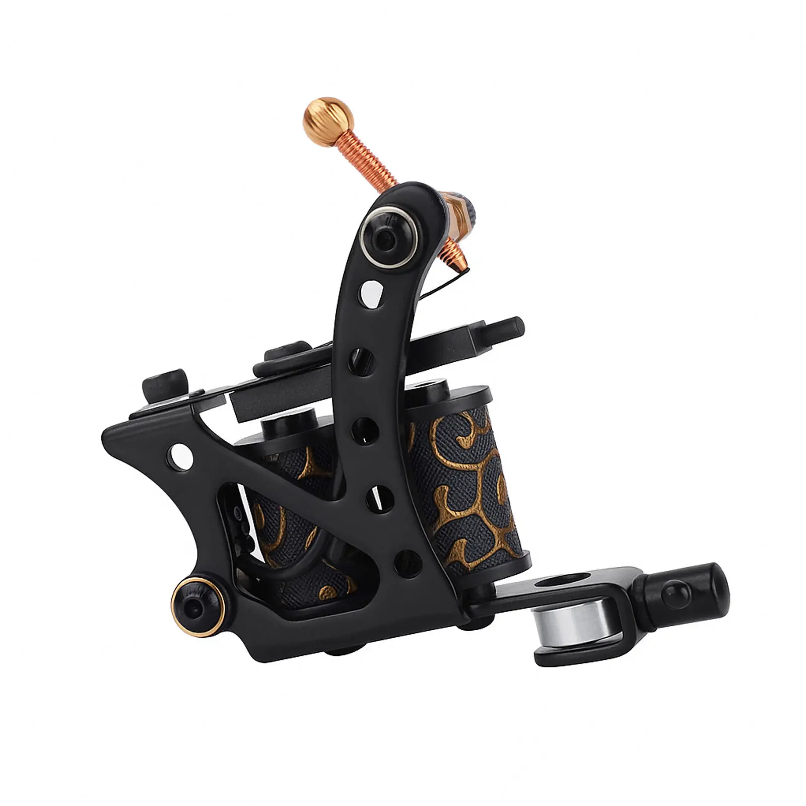 

Professional Tattoo Machine Coil Iron Frame Liner Tattoo Supplies Shader Gun 10 Wraps for Permanent Makeup