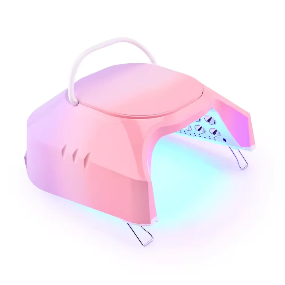 2025 ใหม่นวัตกรรม 86W Dual Light GEL Lacquer เครื่องเป่า UV Light สําหรับเล็บไร้สายเล็บ UV LED โคมไฟจับ