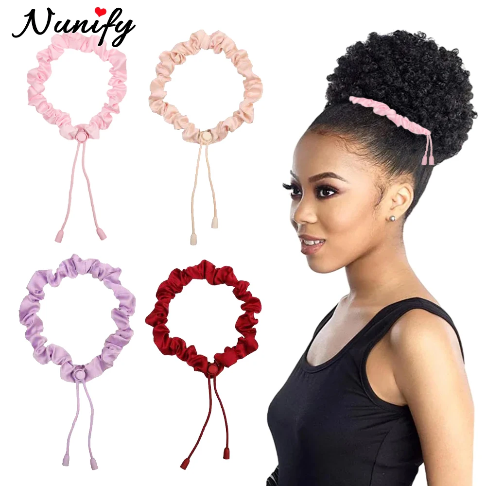 

Регулируемые резинки для волос, 3 шт., атласные, шелковистые, эластичные, для бережной фиксации густых, тонких, кудрявых и прямых волос, инструменты для укладки