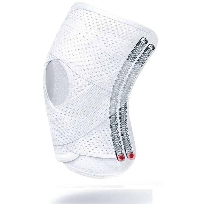 【TRAVEL ESSENTIAL】Elastic Sports Kneepad Men Women Pressurized Knee Pads Support Joints Protector Fitness Brace L Size