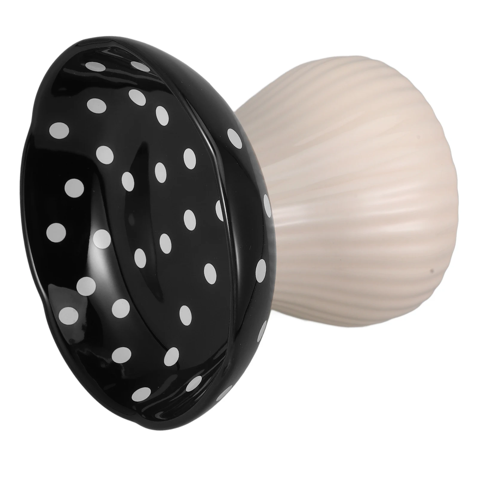 

Elevated Ceramic Cat Bowl Mushroom Shape Wide Shallow Raised Feeding Dish for Food Water Small Dogs Cats Small Dog Water Bowl