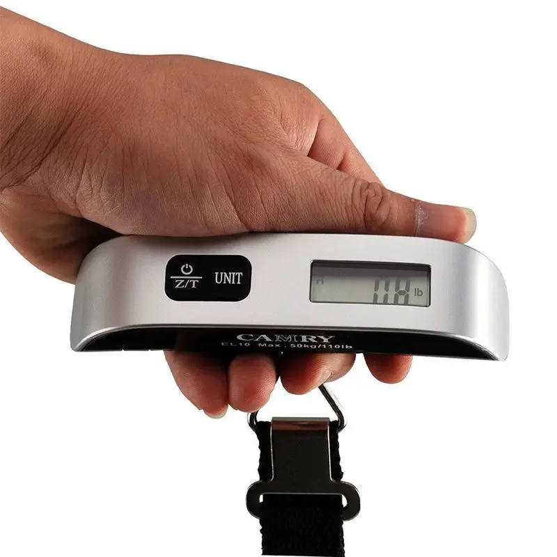 50Kg Digital Weighing Luggage Scales Handheld Electronic Travel Suitcase Bags