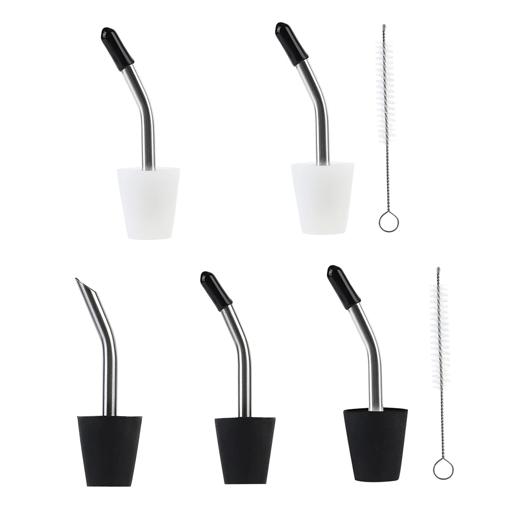 

Camping Kettle Spout Stainless Steel Kettle Extension Nozzle Silicone Outdoor Kettle Mouth Picnic Tableware Accessory