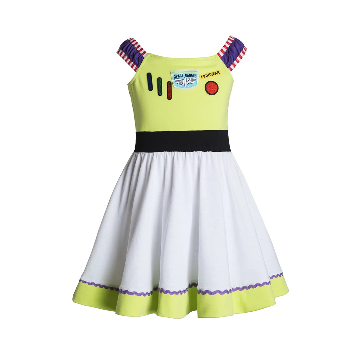 Lightyear Child Space Ranger Classic Costume Buzz Lightyear Light-Up Costume for girls kids dresses