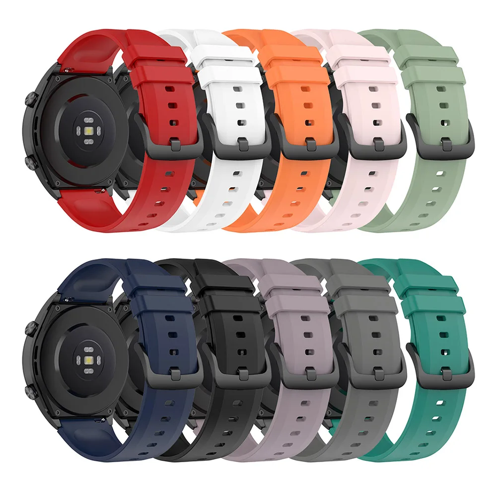 Silicone Strap For Xiaomi MI Watch S1 Active /Watch Color 2 Watch Band 22mm Silicone Watchband Bracelet Replaceable Accessories