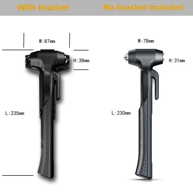 مطرقة أمان للسيارة، مطرقة إنقاذ للهروب، سيارة كبيرة بمقبض طويل، مطرقة طوارئ، كسارة نافذة #5