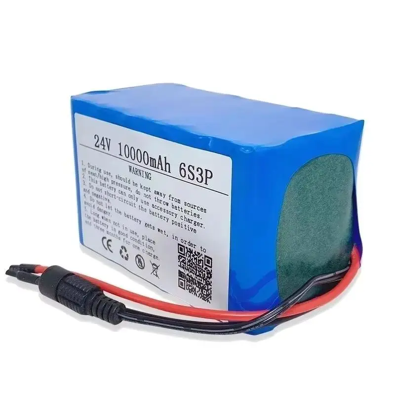

2025New T#24V 10000mAh 6S3P 18650 Lithium Ion Battery for Electric Transport / Lithium Ion Battery